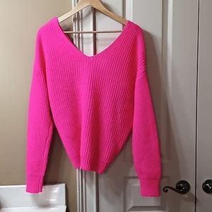 Neon Pink Sweater